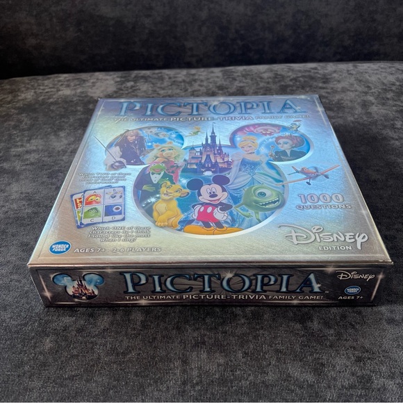 NIB Disney Pictopia Family Picture-Trivia Game - Picture 2 of 5